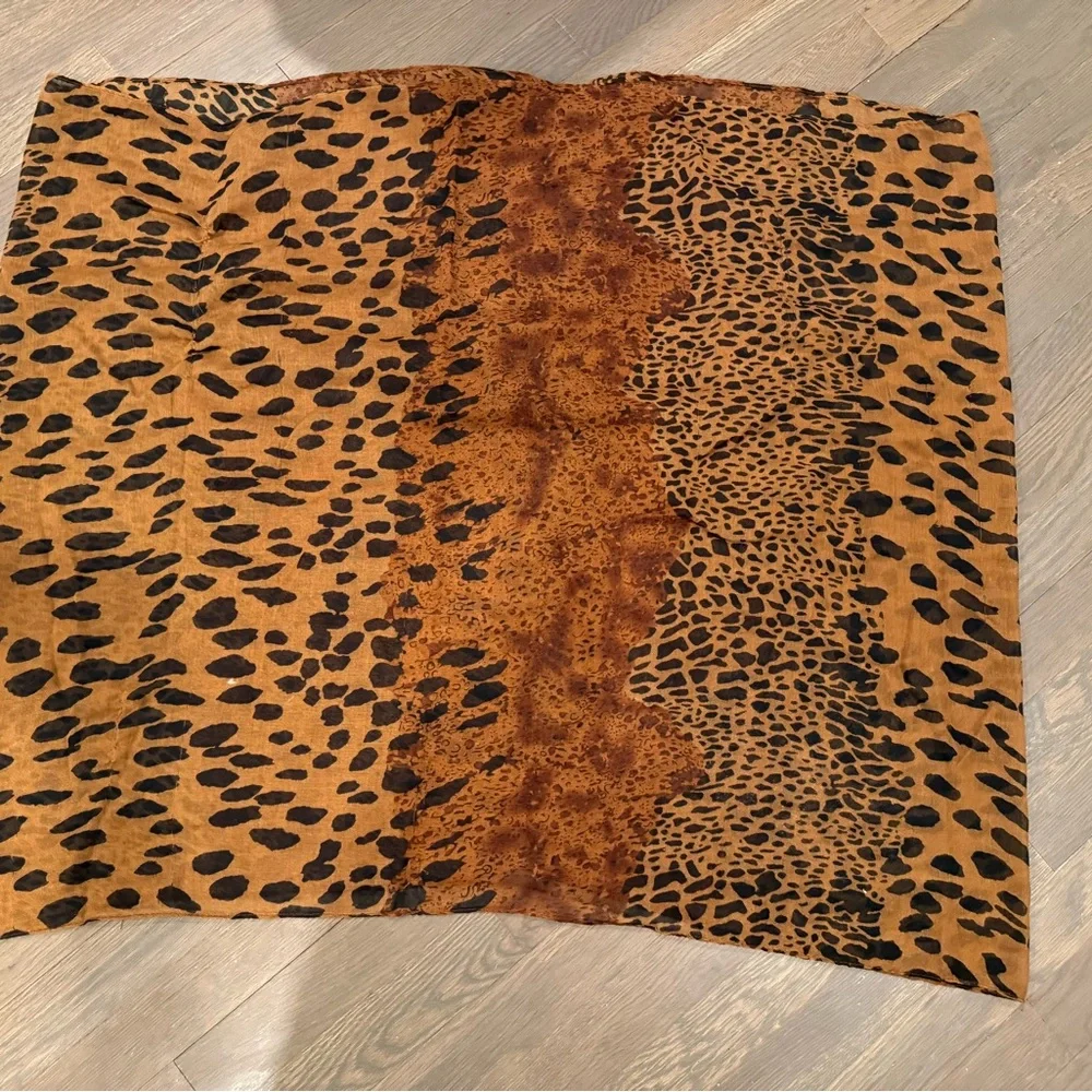 Leopard Print Women's‎ infinity scarf